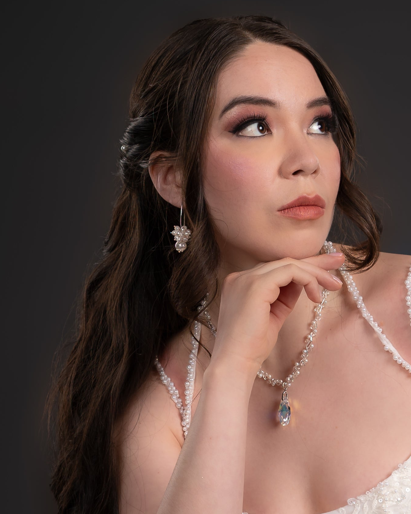 The Aduni Pearl and Gold Earrings