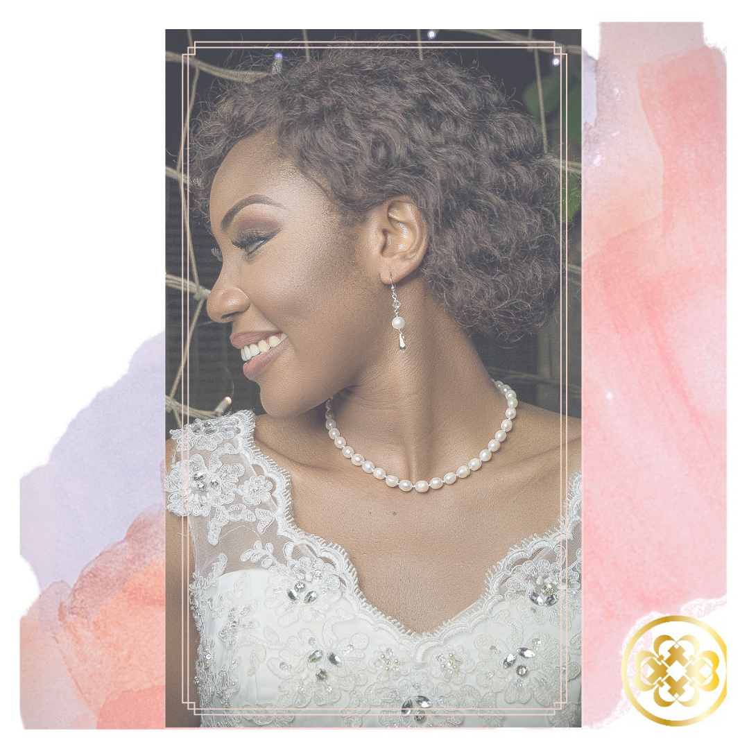 Ronke Single Strand hand knotted Pearl Necklace