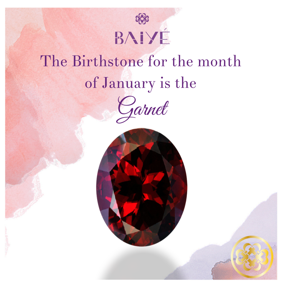 Garnet birthstone sale month