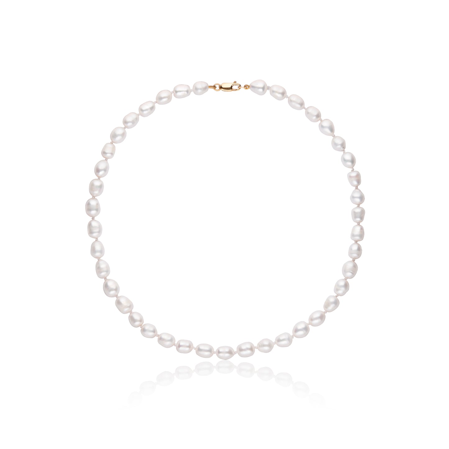 Mofeyisayo Double Strand Pearl Necklace