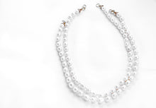 Load image into Gallery viewer, Diana Two Strand hand knotted Pearl Necklace