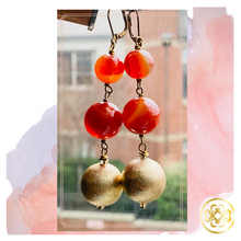Load image into Gallery viewer, Desert Gold Earrings